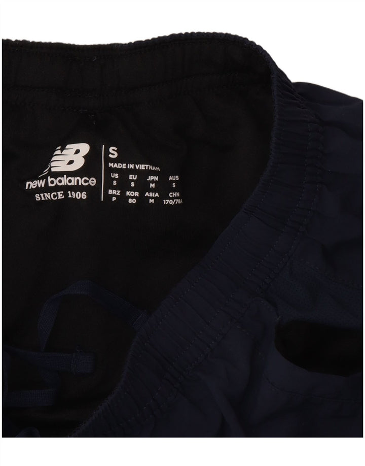 Male muške sportske kratke hlače New Balance tamnoplavi poliester
