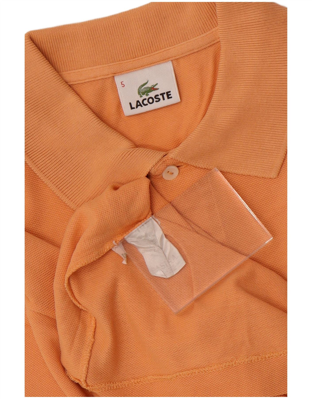 Lacoste muška polo majica veličine 5 velika narančasta pamuk
