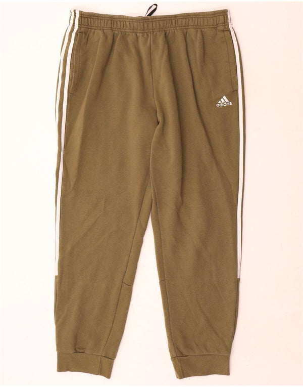 Adidas muške trenirke hlače Joggers XL kaki pamuk