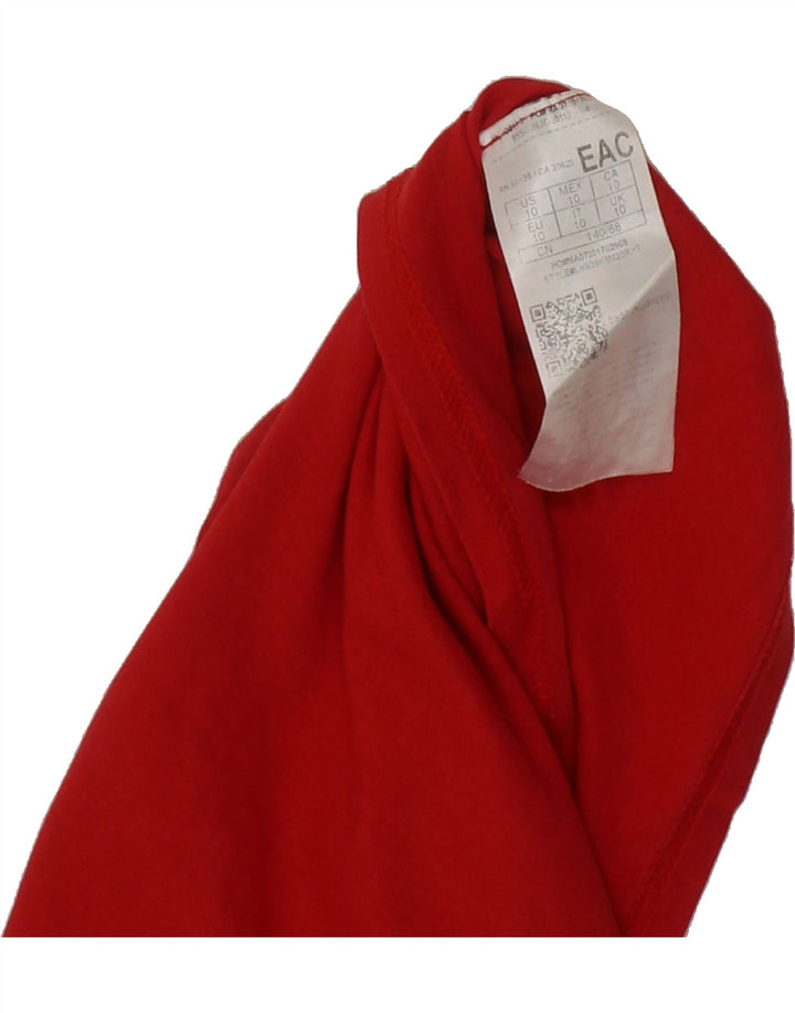 GUESS Boys Graphic T-Shirt Top 9-10 Years Red Vintage Guess and Second-Hand Guess from Messina Hembry 