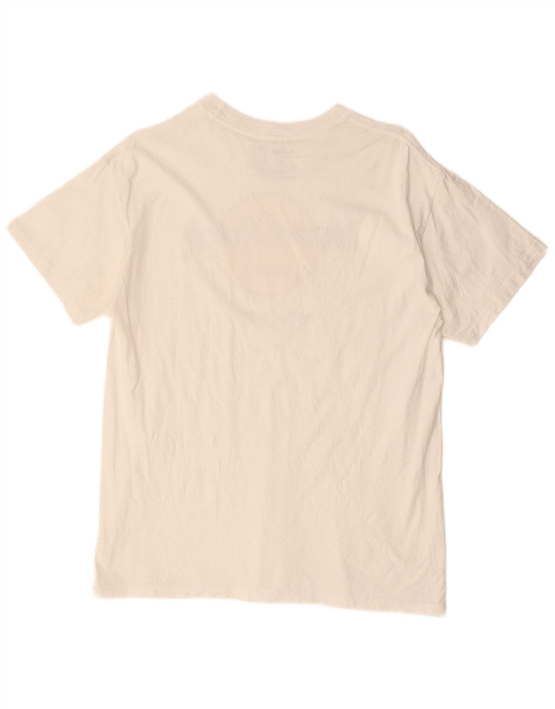 HARD ROCK CAFE Ženska grafička majica kratkih rukava UK 14 Srednje bijeli pamuk