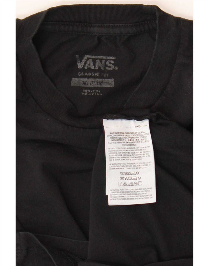 Vans muška klasična majica kratkih rukava srednji crni pamuk