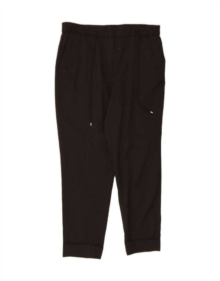 MASSIMO DUTTI Womens Slim Chino Trousers W32 L27  Black Vintage Massimo Dutti and Second-Hand Massimo Dutti from Messina Hembry 