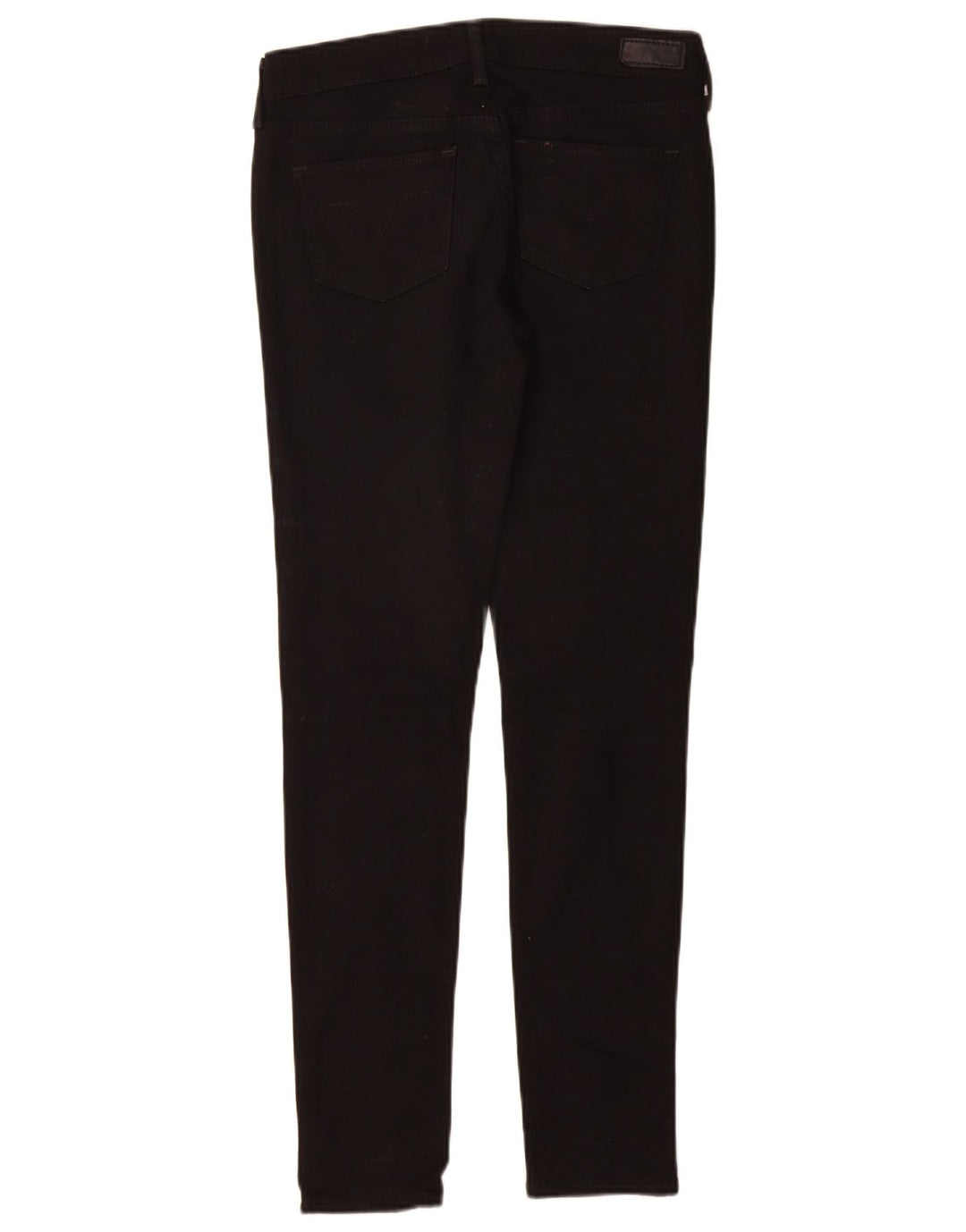 LEVI'S ženske uske traperice s blagim oblinama modernog rasta W25 L30 crni pamuk