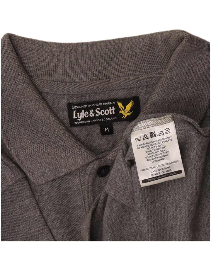 Lyle & Scott muška polo majica srednje sivi pamuk