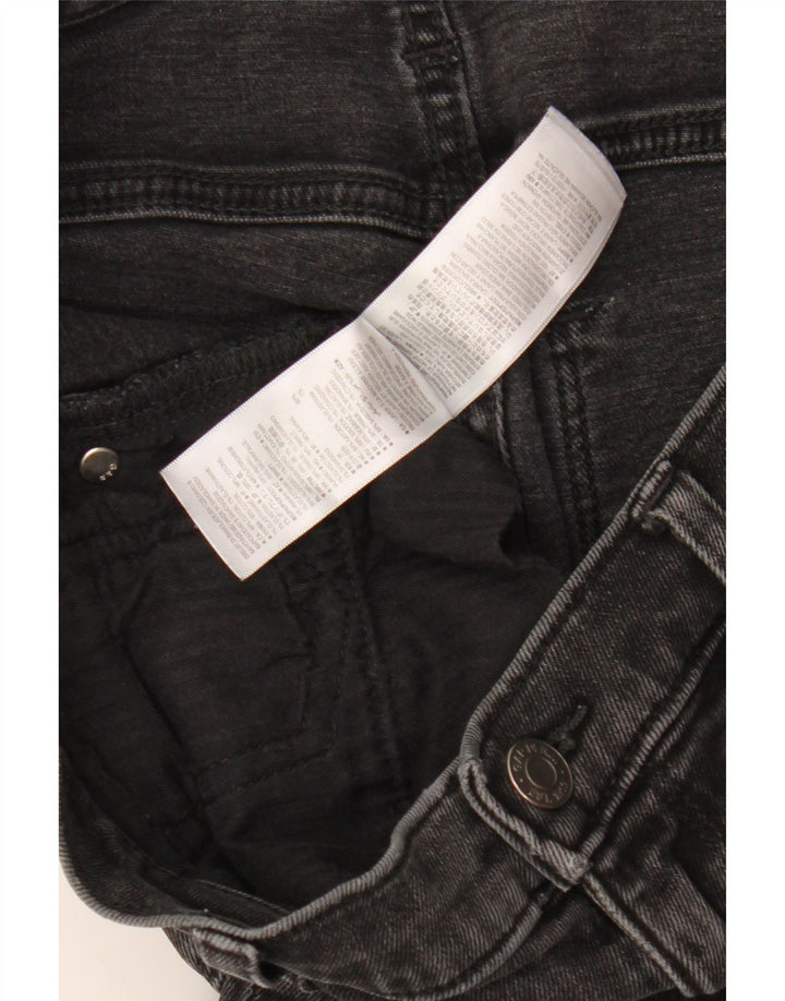 GAP ženske skraćene traperice Kick standardnog kroja W30 L24 sivi pamuk