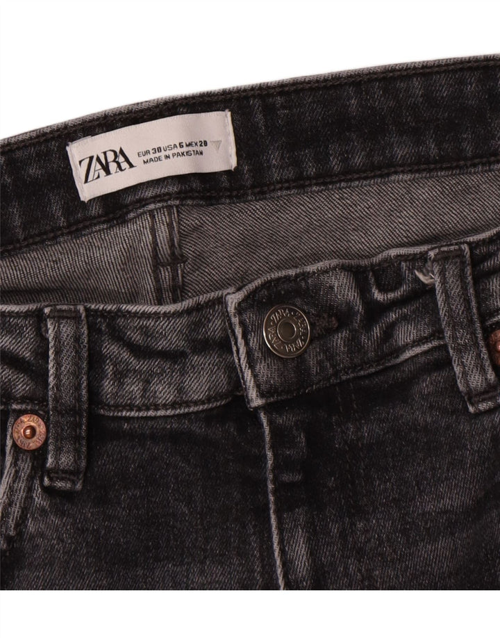 Zara ženske traperice s bootcutom EU 38 male W28 L26 sive