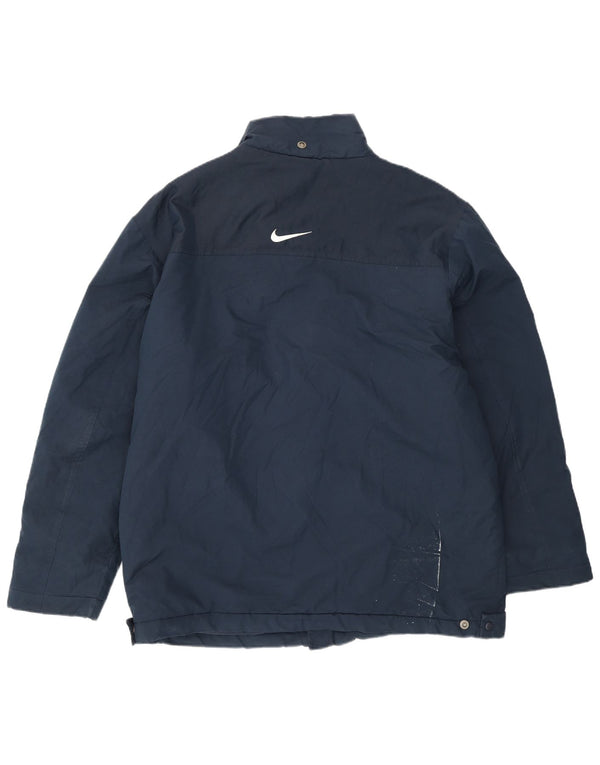 Nike muška jakna vjetrovka UK 42/44 velika tamnoplava