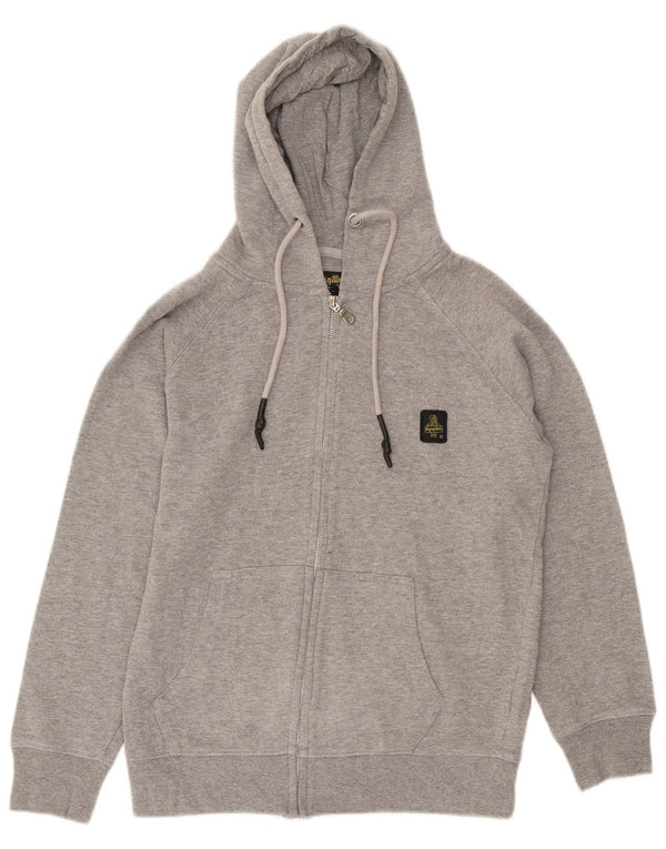 Refrigiwear ženski pulover s kapuljačom na patentni zatvarač UK 14 srednje sivi pamuk