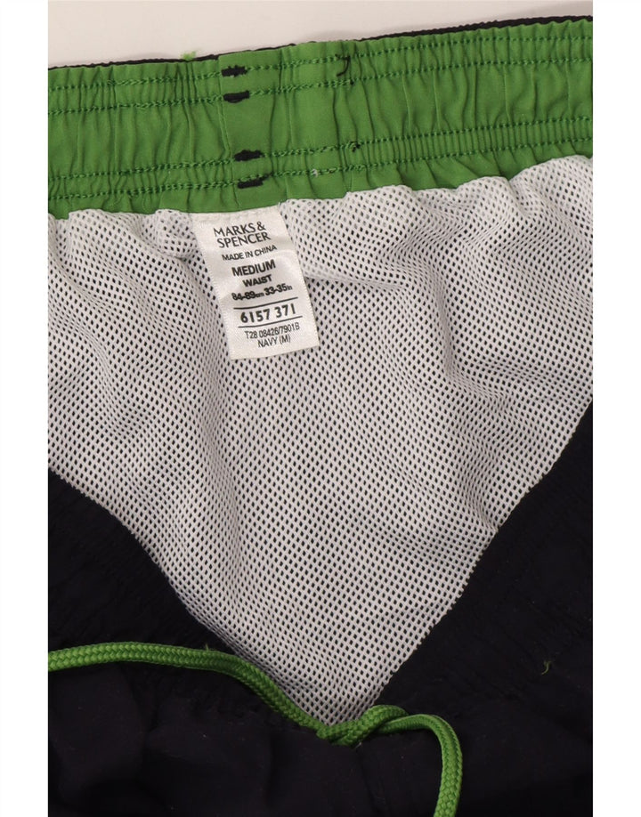 Marks & Spencer muške kratke hlače za plivanje Srednje tamnoplavi poliester