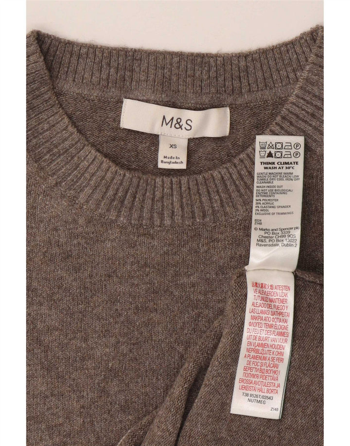 Marks & Spencer ženski prsluk bez rukava UK 6 XS sivi poliester