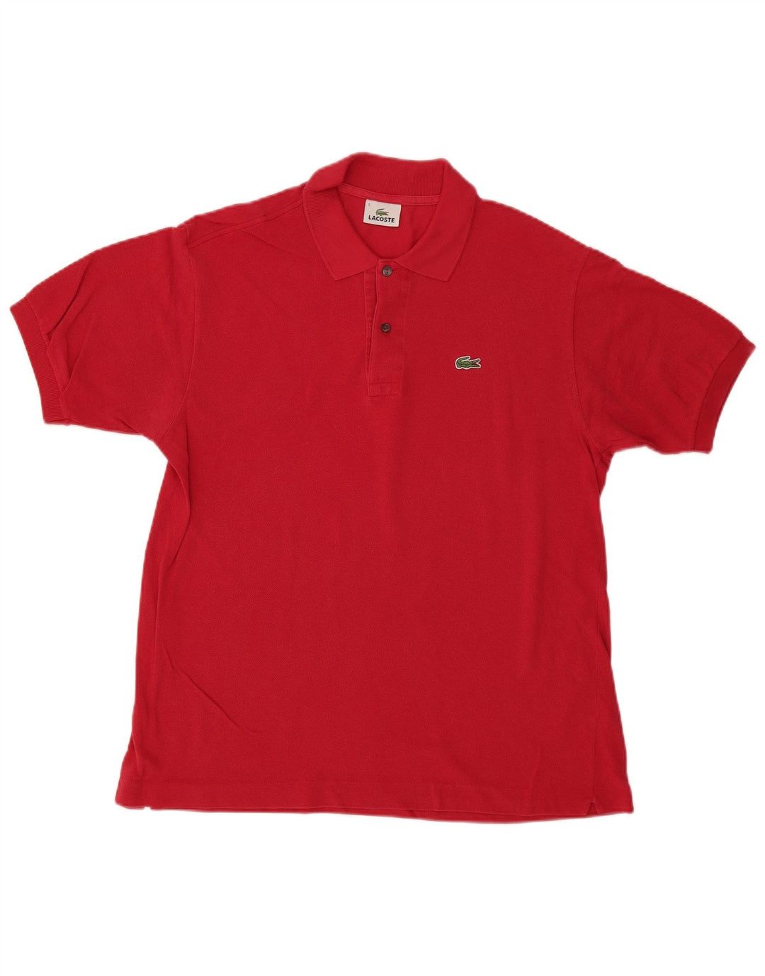 Lacoste muška polo majica veličine 5, veliki crveni pamuk