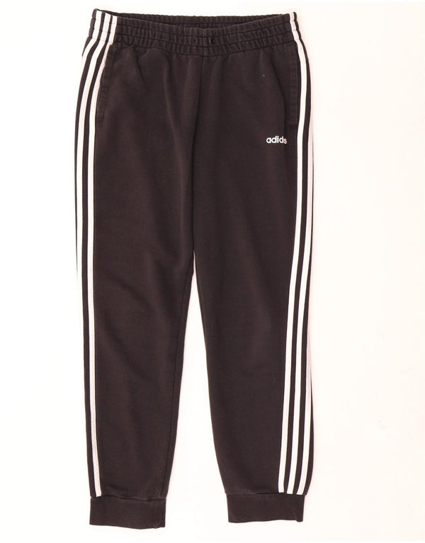 Adidas Ženska trenirka Hlače Joggers UK 12/14 Srednje crni pamuk