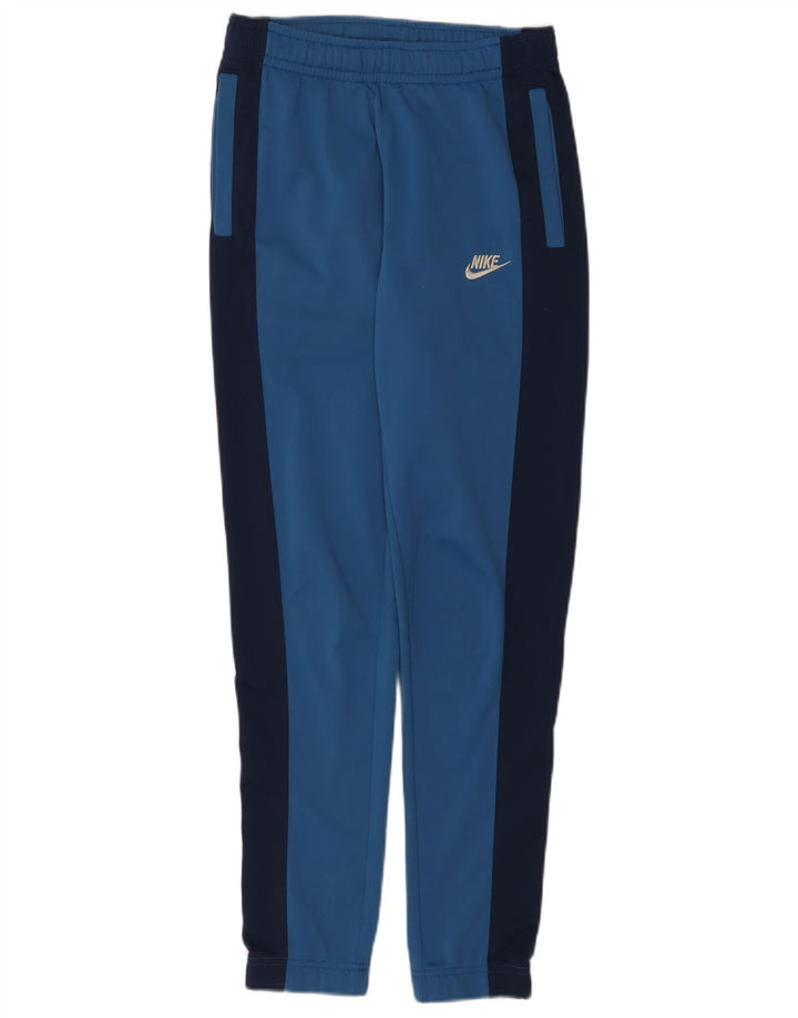 Nike muške trenirke hlače Joggers XS plavi poliester u boji