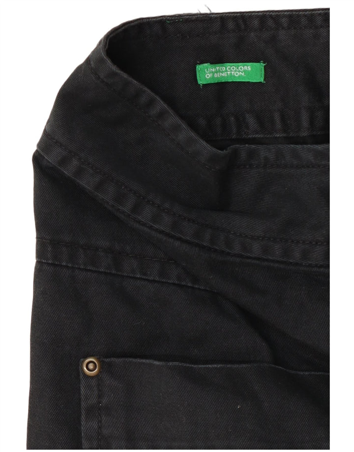 Benetton ženska mini kargo suknja W28 srednje tamnoplava