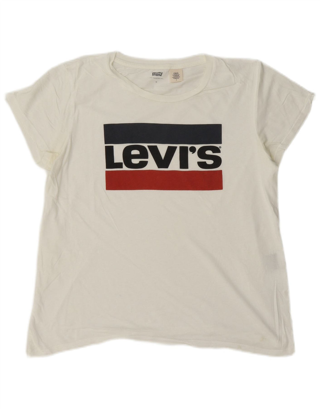 Levi's ženska majica kratkih rukava s grafičkim motivima UK 14 srednje bijela