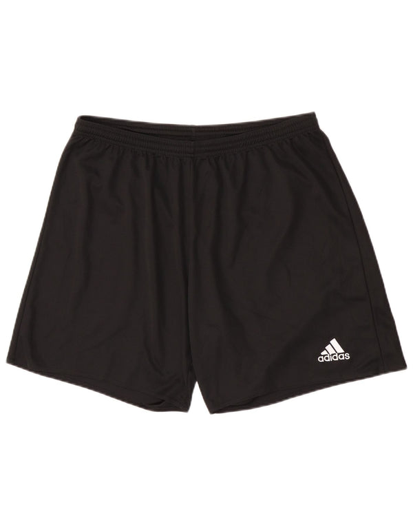 Adidas muške grafičke sportske kratke hlače XL crne sportske poliesterske hlače
