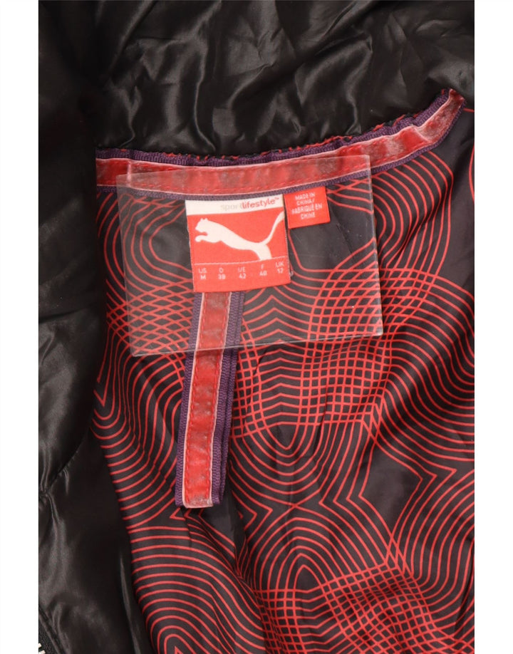 PUMA ženska podstavljena jakna UK 12 srednje crna