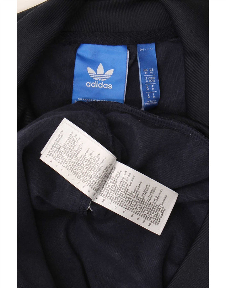 Adidas muška gornja jakna od trenirke Srednje tamnoplavi pamuk