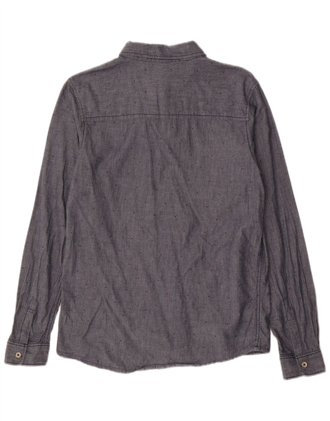 BENETTON košulja za dječake 13-14 godina 3XL tamnoplavi pamuk na točke