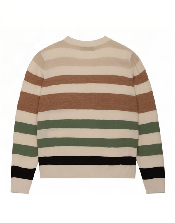 Marks & Spencer Womens V-Neck Jumper Sweater UK 16 Large Multicoloured