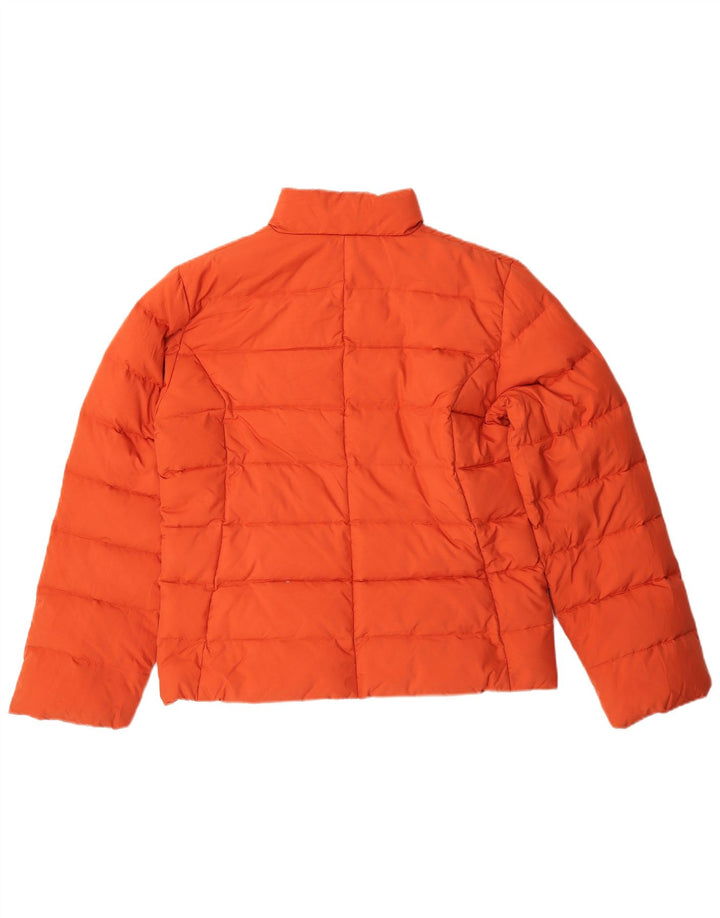 Vintage ženska podstavljena jakna UK 14 srednje crvena