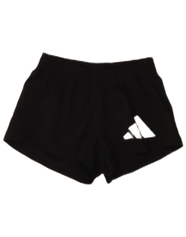 Adidas ženske kratke sportske hlače Aeroready Graphic UK 4/6 XS crni poliester
