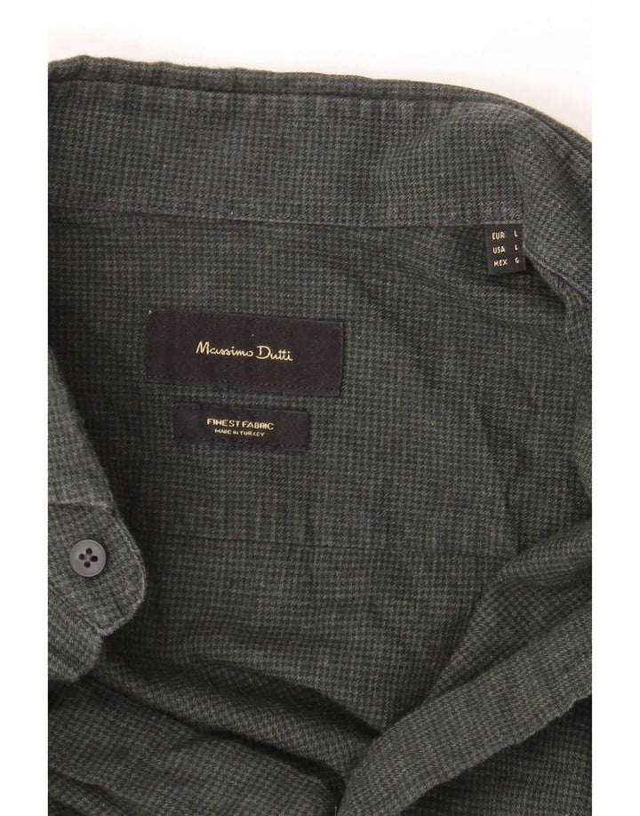 Massimo Dutti muška košulja velika zelena