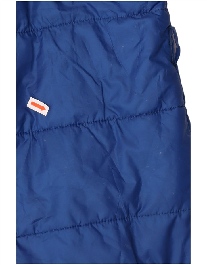 CAVALLI ženska podstavljena jakna IT 46 veliki plavi poliester