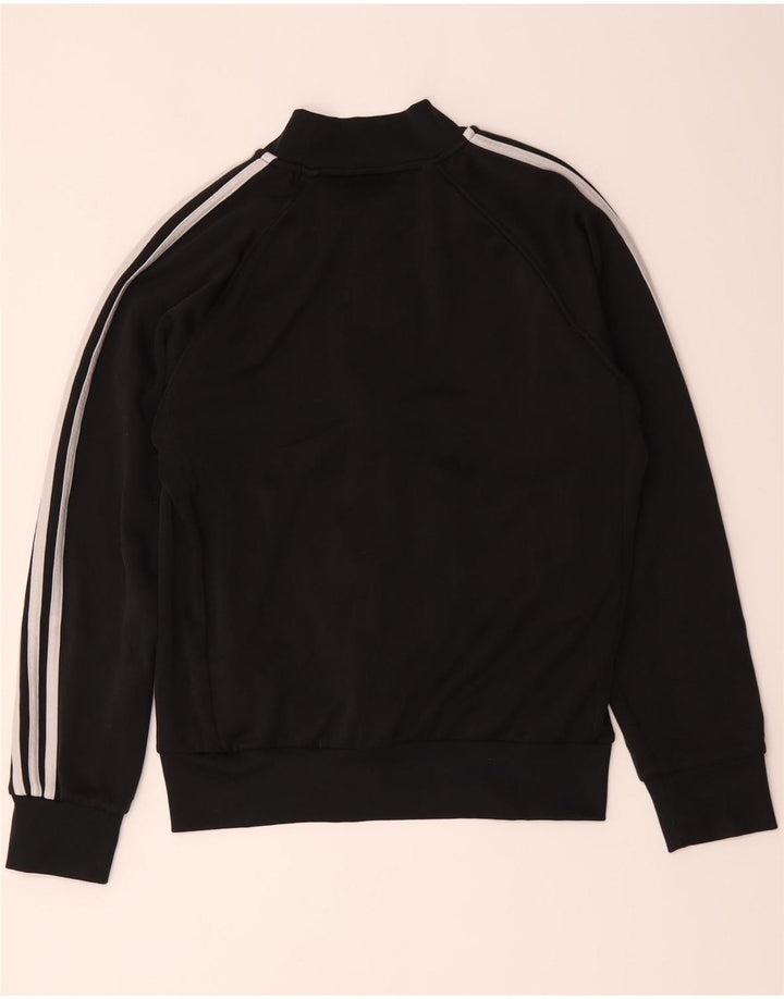 Adidas muška gornja jakna trenirke srednje crne boje od poliestera