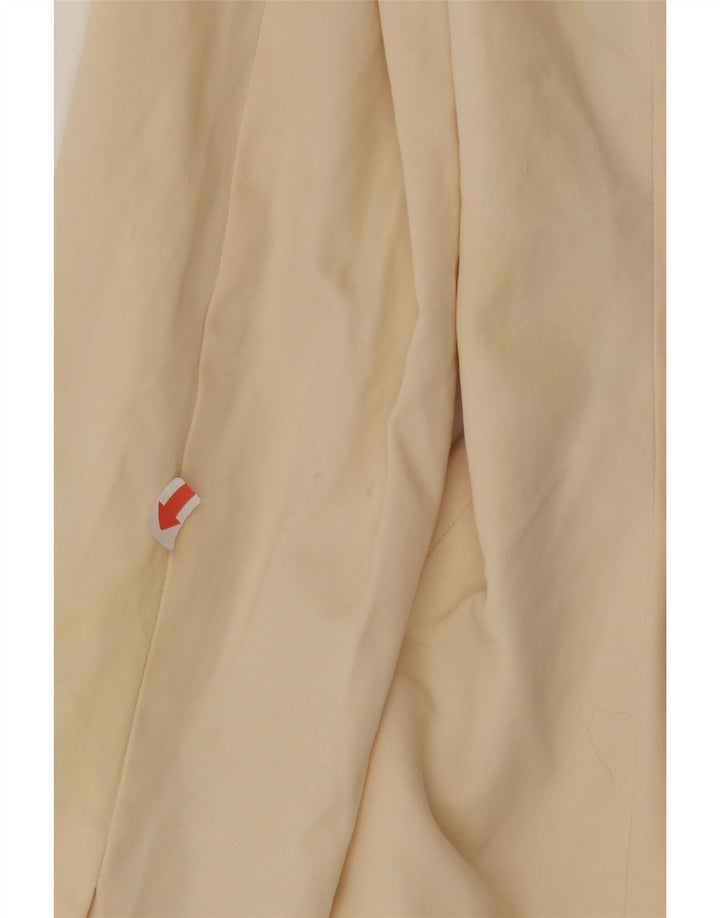RALPH LAUREN Womens 3 Button Blazer Jacket US 10 Large Beige Wool Vintage Ralph Lauren and Second-Hand Ralph Lauren from Messina Hembry 