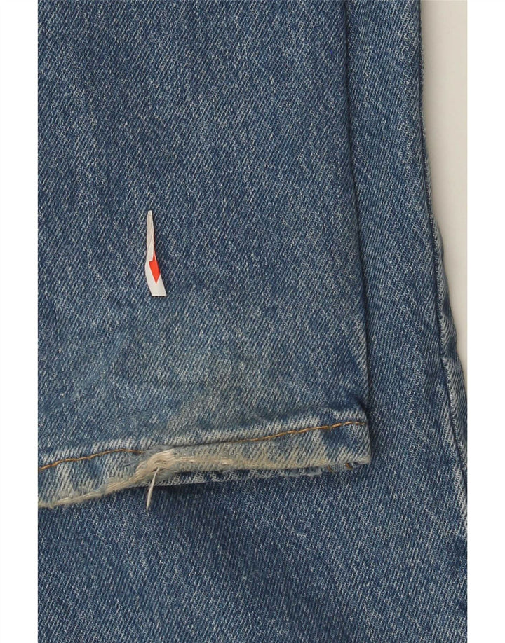 Levi's muške 516 ravne traperice W34 L32 plavi pamuk