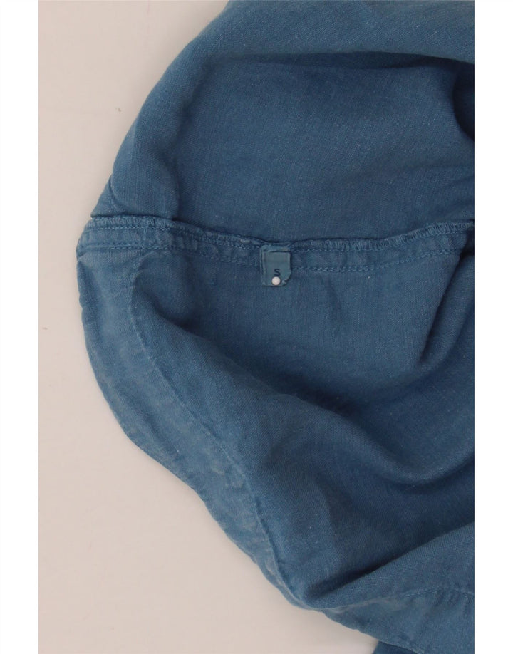 MIH Girls Shirt Blouse 12-13 Years Small  Blue Vintage MiH and Second-Hand MiH from Messina Hembry 