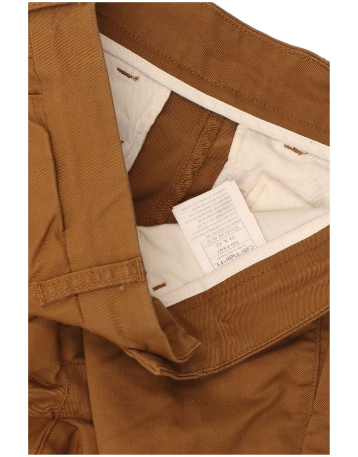 Carhartt muške Sid uske chino hlače W29 L32 bež pamuk