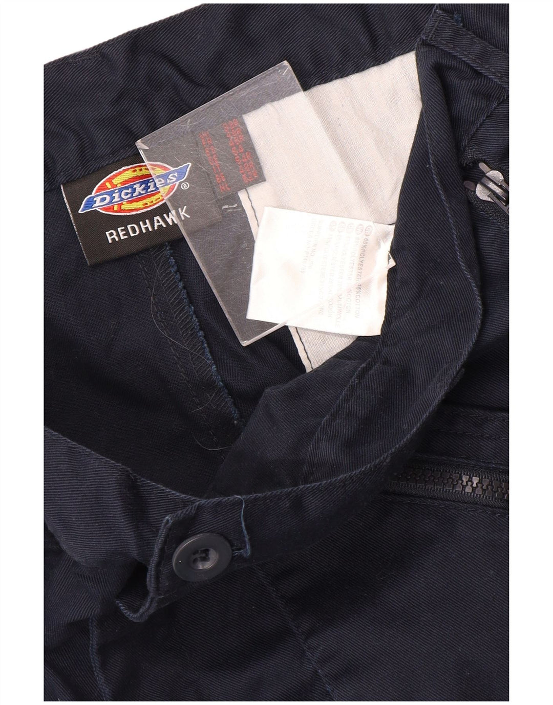 Dickies muške Redhawk ravne kargo hlače W38 L33 tamnoplavi poliester