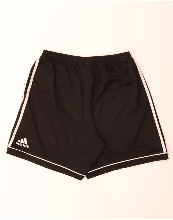 Adidas muške sportske kratke hlače Climalite, veliki crni poliester