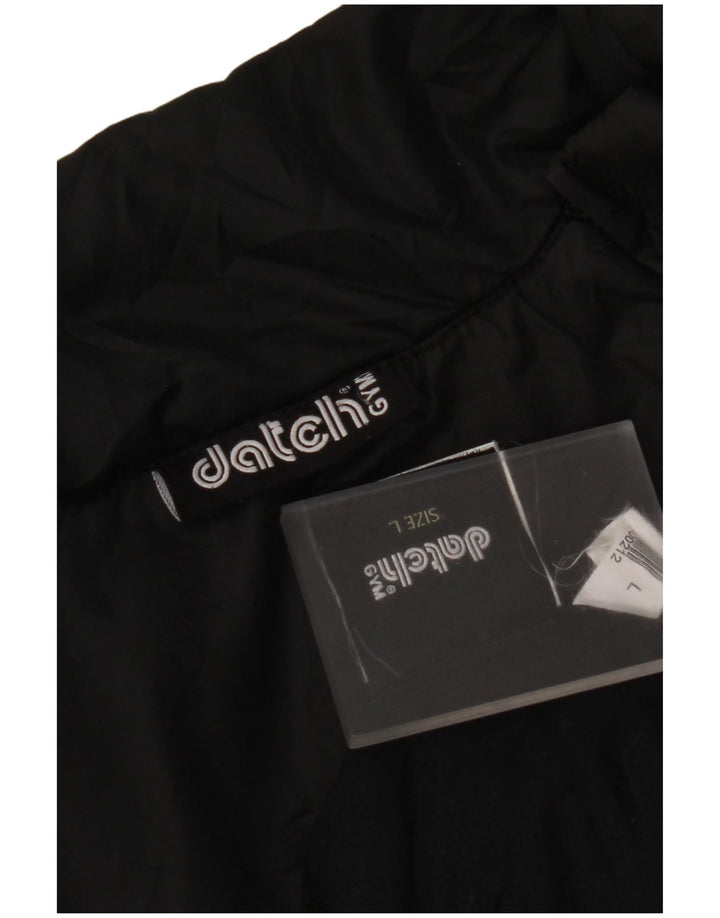 DATCH muška bomber jakna UK 40 veliki crni poliester