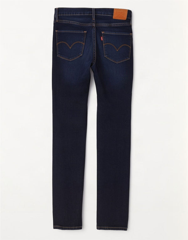 Levi's ženske uske traperice visokog struka 721 W27 L28 tamnoplavi pamuk