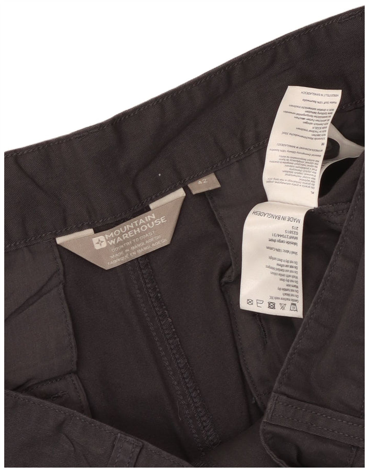 MOUNTAIN WAREHOUSE Muške Cargo kratke hlače W42 2XL sivi pamuk