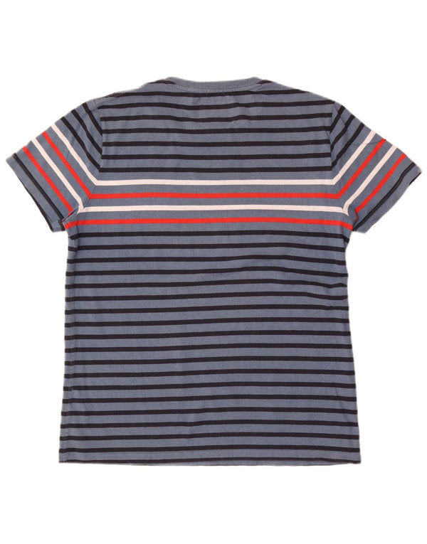 Superdry muška majica kratkih rukava 2XL pamuk na plave pruge