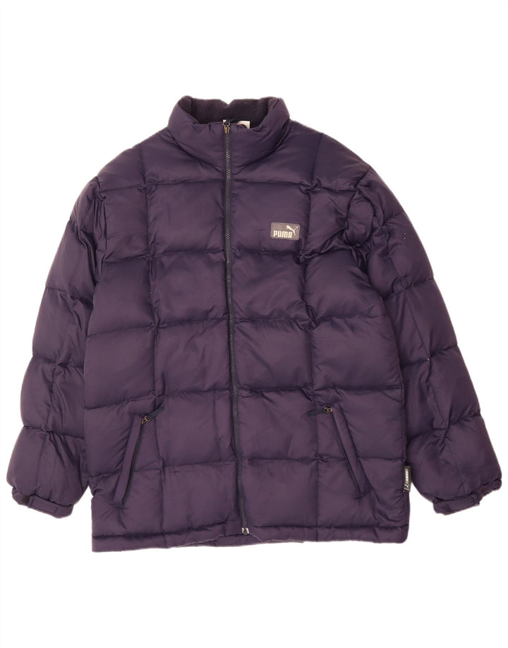 Puma muška podstavljena jakna UK 38 Medium tamnoplavi poliester