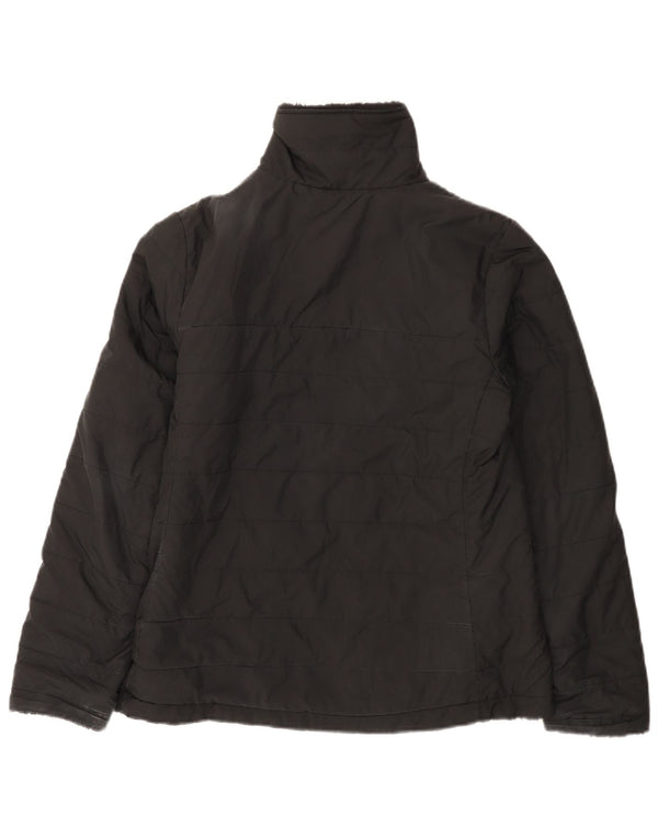 The North Face ženska reverzibilna podstavljena jakna UK 14 srednji crni poliester