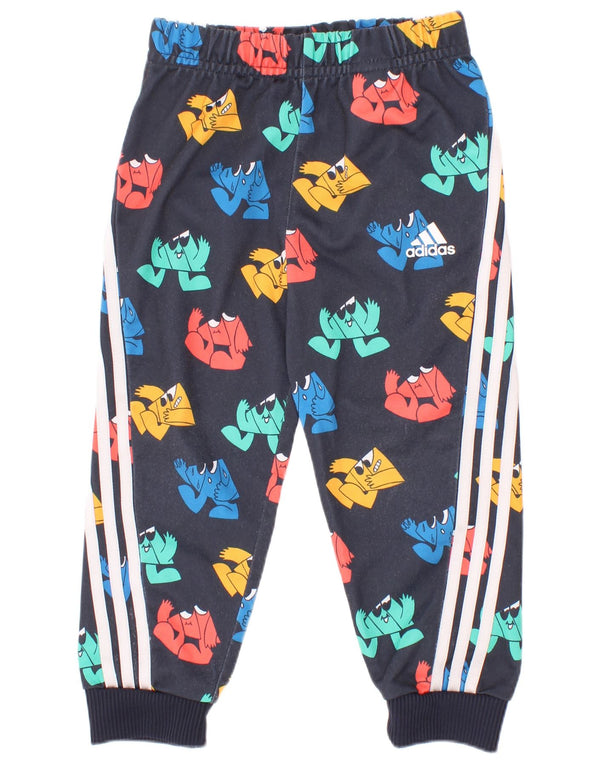 Adidas Baby Boys Graphic Joggers Trenirka Hlače 18-24 mjeseca tamnoplave