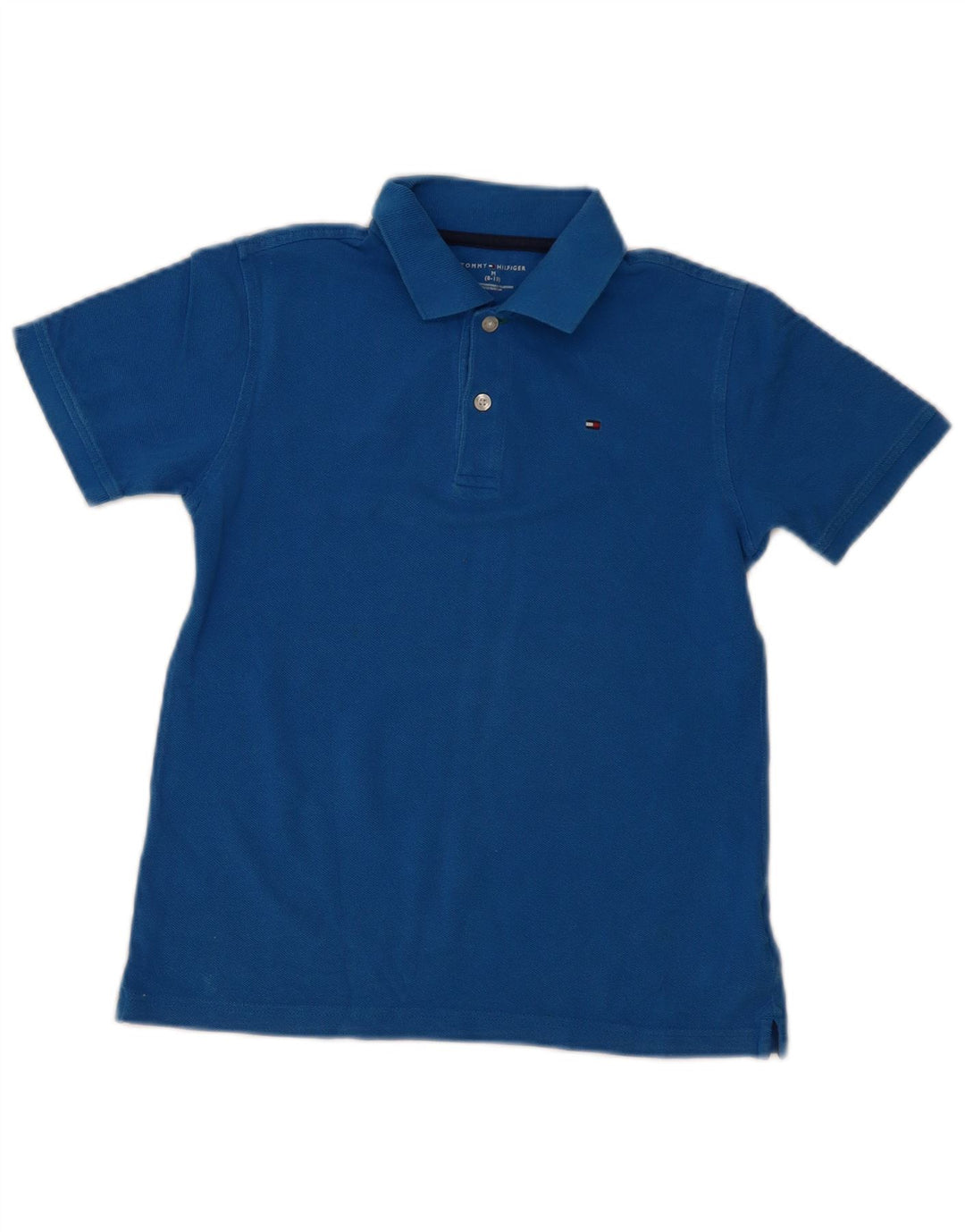 Tommy Hilfiger polo majica za dječake 8-9 godina, srednje plavi pamuk
