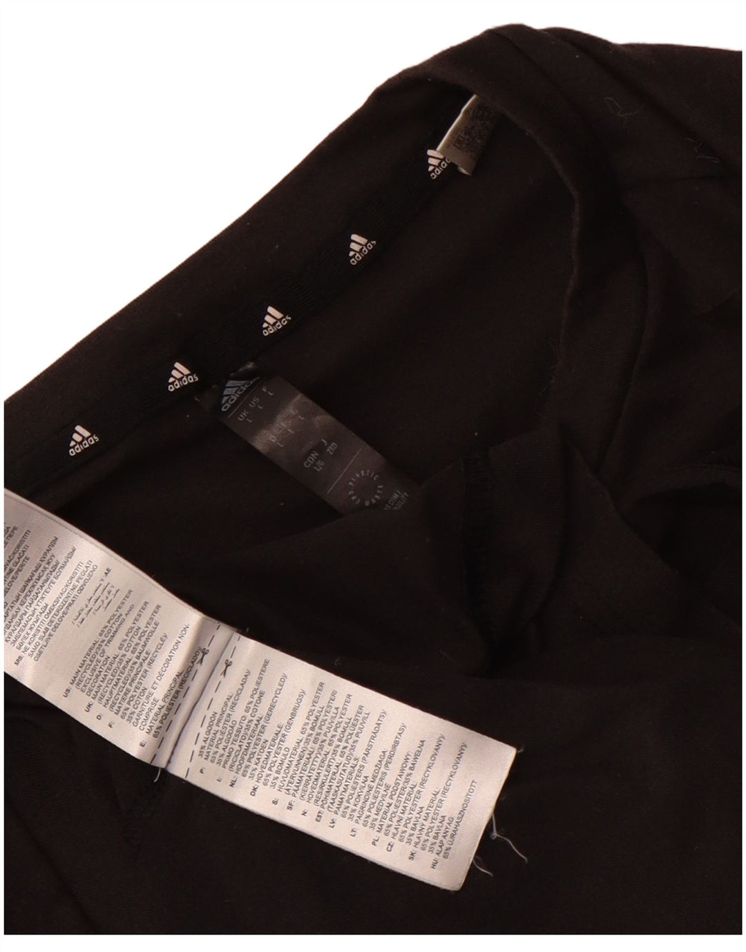 ADIDAS Muška Aeroready majica kratkih rukava Veliki crni poliester