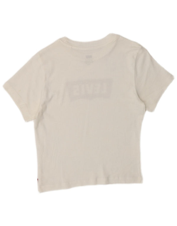 Levi's ženska majica kratkih rukava s grafičkim motivima UK 8 Mala bijela
