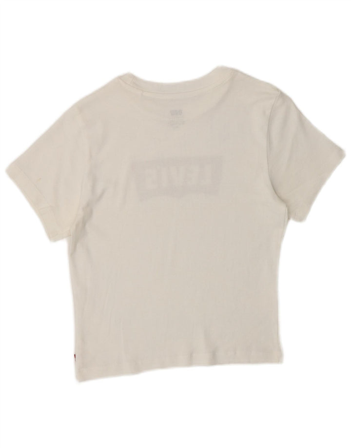 Levi's ženska majica kratkih rukava s grafičkim motivima UK 8 Mala bijela