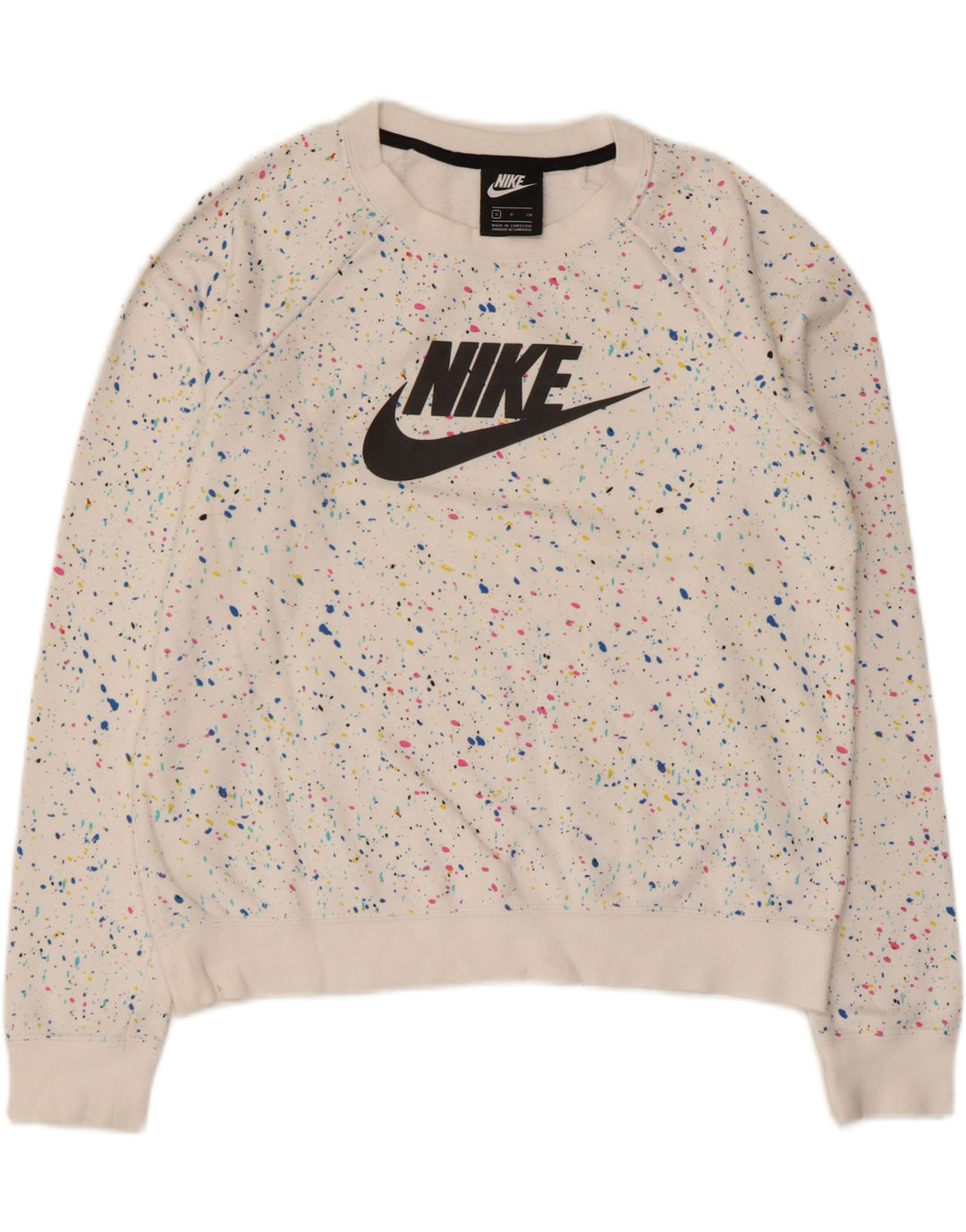 Nike Ženska majica s velikim grafičkim motivom UK 10 Mala bijela točkasta