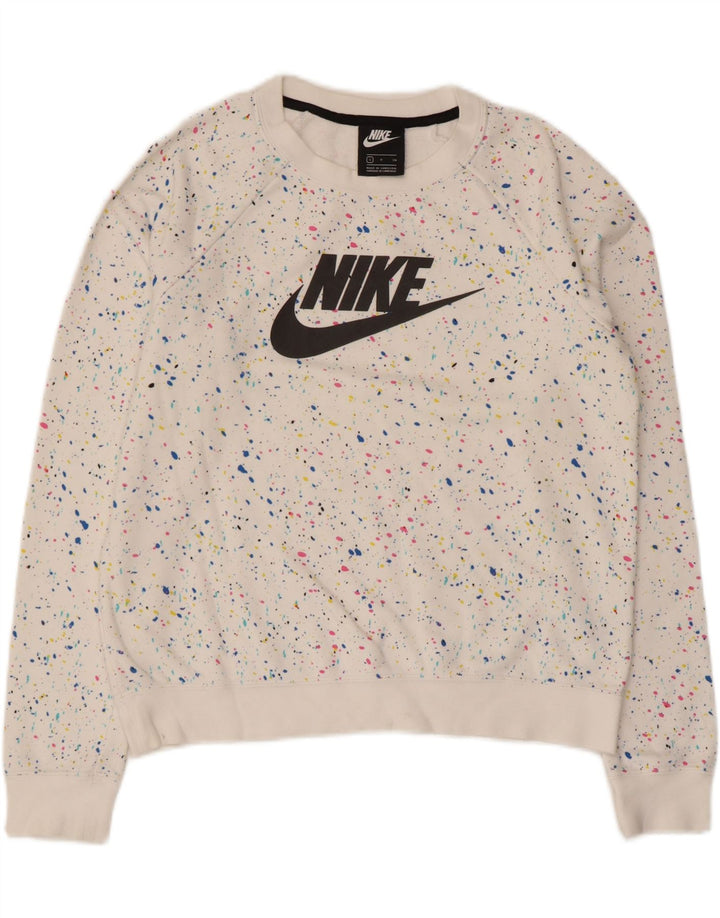 Nike Ženska majica s velikim grafičkim motivom UK 10 Mala bijela točkasta