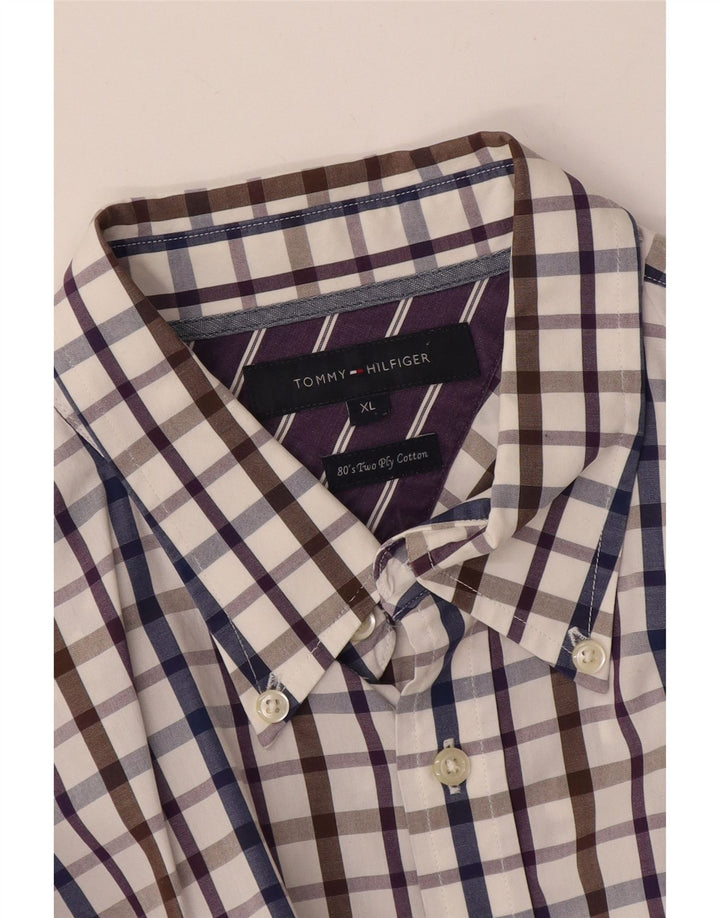 Tommy Hilfiger muška košulja XL šareni karirani pamuk